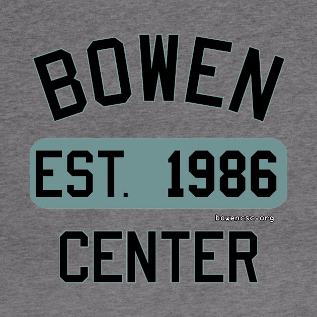 Bowen Center Est 1986 Teal by The Bowen Center